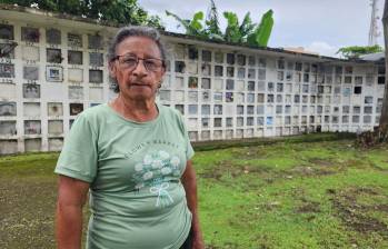 Rosa Tuberquia, madre de Edwin Alfonso Tuberquia, desaparecido en 2013. FOTO: Unidad de Búsqueda de Personas Dadas por Desaparecidas