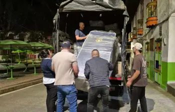 Las fuertes lluvias dejaron un saldo de tres personas fallecidas y tres heridas en el municipio de Pueblorrico. FOTO: Cortesía Dagran