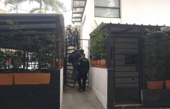 Dentro de este hotel del barrio Laureles, de Medellín, fue encontrado sin vida el puertorriqueño Gustavo Javier Rodríguez Meléndez, de 53 años. FOTO: GUILLERMO LEÓN OSPINA MUÑOZ