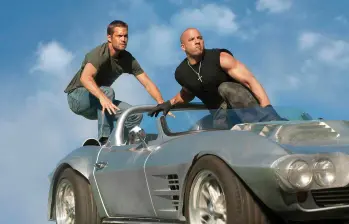 Algunos de los rostros más recordados en esta saga Jason Statham, Paul Walker, Vin Diesel y Dwayne Johnson (La Roca). FOTOS Cortesía