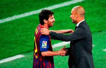 Messi y Guardiola le brindaron al Barcelona la época más ganadora de su historia. FOTO GETTY