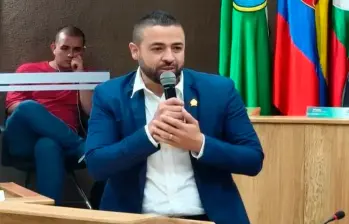El concejal Daniel Esteban González cometió una falta grave, según el Tribunal Administrativo de Antioquia. FOTO: Cortesía Concejo de Itagüí