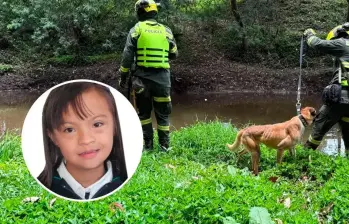 Manuel Afanador sostiene que hay detalles que no encajan en el caso de la desaparición y muerte de su hija Valeria Afanador, de 10 años. FOTO: TOMADA DE X @PoliciaColombia | Redes sociales