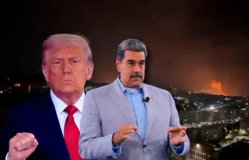 El presidente de Estados Unidos anunció el éxito de una operación militar en la que fue capturado Nicolás Maduro. FOTO: Agencia AFP, Cortesía y Captura de video