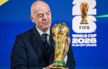 El ministro de Deportes de Irán declaró que el presidente de la Fifa, Gianni Infantino (imagen) le prometió los visados para su delegación. Foto: Getty