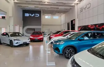 Los carros eléctricos crecen 235% en Colombia, así va la carrera entre Tesla, BYD y Mazda. FOTO: Cortesía.