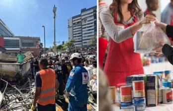 Mientras continúan las labores de atención tras el terremoto, las empresas, organizaciones sociales y autoridades mantienen activos diferentes mecanismos de ayuda para responder a las necesidades de las comunidades afectadas. FOTO: Cortesía.