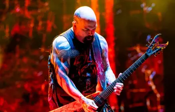 Fundado en 1981, el grupo estadounidense Slayer es uno de los referentes del trash metal. Foto: Getty.