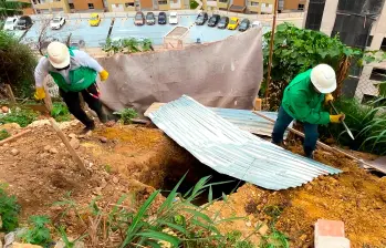 Las construcciones que suspendieron estaban en espacios del Distrito reservados para parques o zonas verdes. FOTO: Cortesía Alcaldía de Medellín