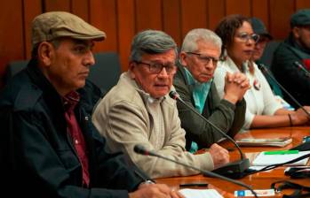 La mesa de negociación con el Ejército de Liberación Nacional, ELN, culminó su quinto ciclo de conversaciones en México. FOTO Colprensa
