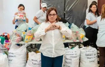 Margarita Guerra, gobernadora del Magdalena. Foto: Gobernación del Magdalena