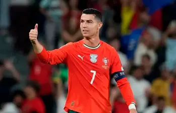 Cristiano Ronaldo jugará su último mundial en 2026. FOTO GETTY