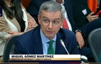 El ministro de Hacienda, Miguel Gómez, afirmó ante el Congreso que “este no es el presupuesto que hubiéramos querido presentar. Es el que podemos permitirnos”. Foto: Cortesía