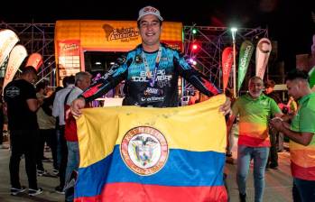 Nicolás Robledo ganó medalla de plata en campeonato Latinoamericano de Rally Race. FOTO CORTESÍA