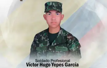 El secuestro del soldado sucedió en la tarde del viernes, en Guadualito, que pertenece al municipio de Balboa, Cauca. FOTO: Ejército.