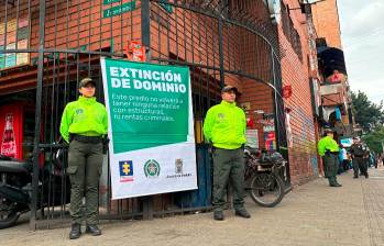 A los ocho establecimientos comerciales del centro de Medellín se les aplicó la medida en los últimos días y actualmente están fuera de servicio. FOTO: CORTESÍA ALCALDÍA DE MEDELLÍN