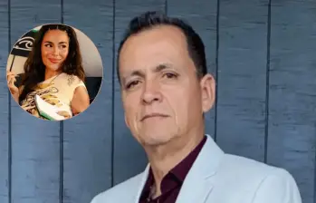 En la foto, Luis Alberto Rendón, papá de Greeicy Rendón, junto a la artista. Foto: redes sociales