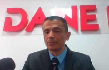 Leonardo Trujillo, subdirector del Dane, presentó las cifras del mercado laboral. FOTO tomada de Youtube