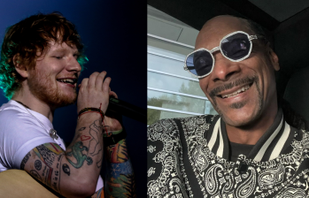 Ed Sheeran dijo que había perdido temporalmente la vista a causa de la marihuana de Snoop Dogg. FOTO: COLPRENSA / INSTAGRAM SNOOP DOGG