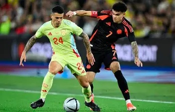 Imágenes del amistoso en el que Colombia venció a España. FOTO GETTY