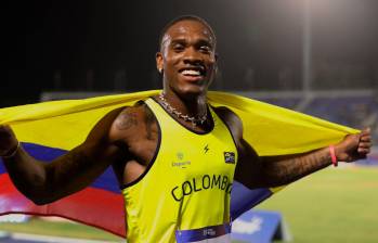 El atleta chocoano Ronal Longa sigue evolucionando de cara a los Juegos Olímpicos de 2028. FOTO COMITÉ OLÍMPICO COLOMBIANO