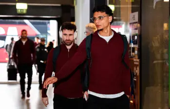 Richard Ríos viene de jugar los 90 minutos, por la Liga de Portugal, en el triunfo 3-0 ante AVS. También estuvo en campo en la parte final del duelo de ida ante el Real Madrid luego de superar una lesión en el hombro derecho. FOTO: @SLBenfica