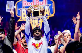 Fat N compitió en la final contra el español Bnet. FOTO: Gianfranco Tripodo