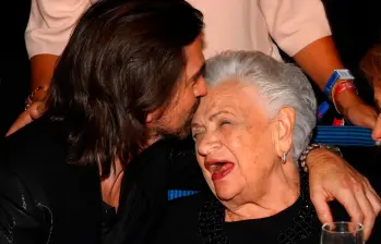 Esta es Alicia Vásquez, la madre de Juanes. FOTO Getty