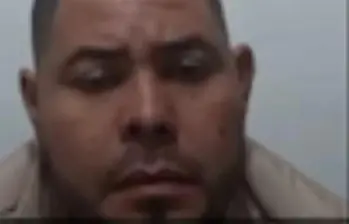 Alias ‘Tito’, tercero al mando de Comuneros del Sur, escapó mientras recibía atención médica en una clínica de Pasto. FOTO: INPEC.