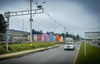 Las nuevas cámaras de fotomultas de Rionegro empezarán a imponer sanciones a partir del 10 de noviembre. FOTO: Alcaldía de Rionegro