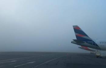 Se han cancelado cinco vuelos en el José María Córdova este jueves. FOTO: CORTESÍA AEROPUERTO