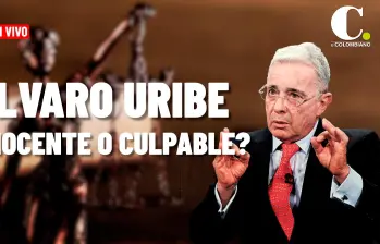 Álvaro Uribe Vélez se convirtió en el primer expresidente colombiano en estar sentado en el banquillo de los acusados. FOTO 