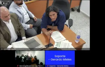 Nicolás Petro, hijo mayor del presidente Gustavo Petro enfrentará un nuevo proceso judicial. Foto: captura de video