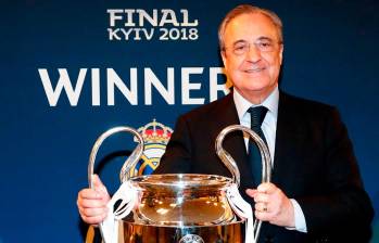 Florentino Pérez ganó 6 champions como presidente del Real Madrid. FOTO. X REALMADRID