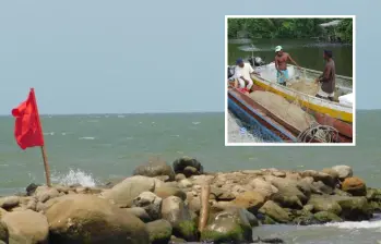 La embarcación se volcó en el municipio de Turbo. Un pescador permanece desaparecido. FOTO DE REFERENCIA: Cortesía