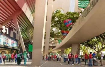 Render de cómo quedaría el estadio Aranasio Girardot en sus al rededores. IMAGEN: ALCALDÍA DE MEDELLÍN.