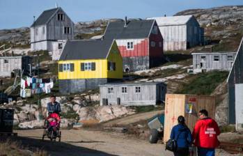 Groenlandia cuenta con alrededor de 57.000 habitantes. La mayoría pertenecen a la población indigena inuit. FOTO: AFP