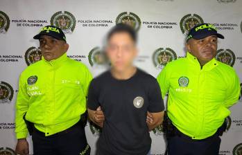 El detenido estaría vinculado a asaltos en la comuna Buenos Aires, el sector López de Mesa, Laureles-Estadio y en el municipio de San Jerónimo. Foto: Cortesía
