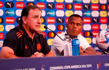 Jhon Arias le ratificó la confianza al proceso de Néstor Lorenzo. FOTO FCF