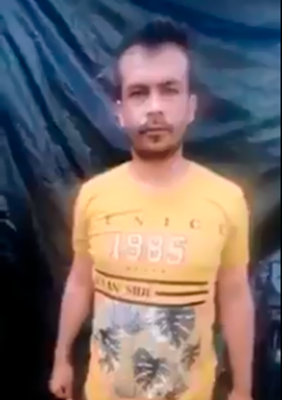 El biólogo Wiston Wilchis Álvarez, retenido en zona rural de San Vicente del Caguán durante la Operación Artemisa.