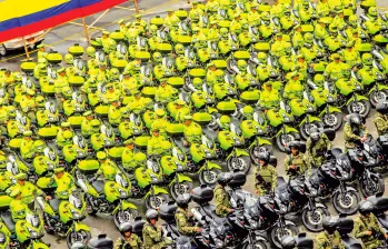 Los recursos de la Tasa Especial de Seguridad son para dotar a la fuerza pública e implementar proyectos como la recuperación de escenarios deportivos y otros espacios públicos. FOTO Juan Antonio Sánchez