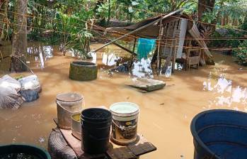 Tres casas sufrieron destrozos considerables; fuera de eso, hubo pérdida de ropa, enseres y comida para por lo menos 50 familias. FOTO CORTESÍA ALCALDÍA