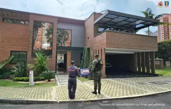 46 inmuebles rurales y urbanos fueron confiscados por la Fiscalía. FOTO: CORTESÍA
