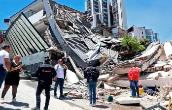 Además de los daños en los edificios, los temblores provocan temores y miedos en los sobrevivientes. Foto: Getty.