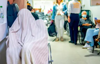 Los hospitales locales están colapsados. FOTO Alcaldía de Medellín