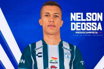 La curiosa presentación del futbolista Nelson Deossa en el Pachuca