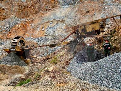 Golpe a la minería ilegal en Bello: decomisan maquinaria valorada en $1.580 millones