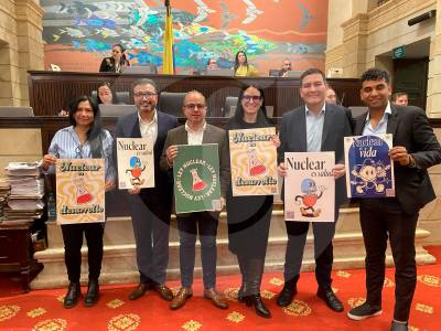 Cámara aprobó en segundo debate la Ley Nuclear con 97 votos a favor