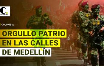 20 de julio: orgullo patrio en las calles de Medellín 