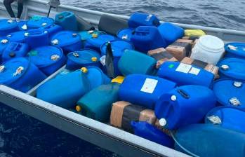 En noviembre se confiscaron 14 toneladas de cocaína en Buenaventura, siendo esta la incautación más grande de cocaína en los últimos 10 años. Foto Colprensa/Armada Nacional.